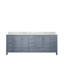 Meuble-lavabo double avec comptoir Carrara-110903932