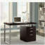 Bureau réversible à 3 tiroirs Cappuccino-1768302936