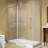 60" W X 36" D X 72" H Frameless Rectangle Sliding Shower Enclosure With 5/16" Clear Tempered Glass-124009960
