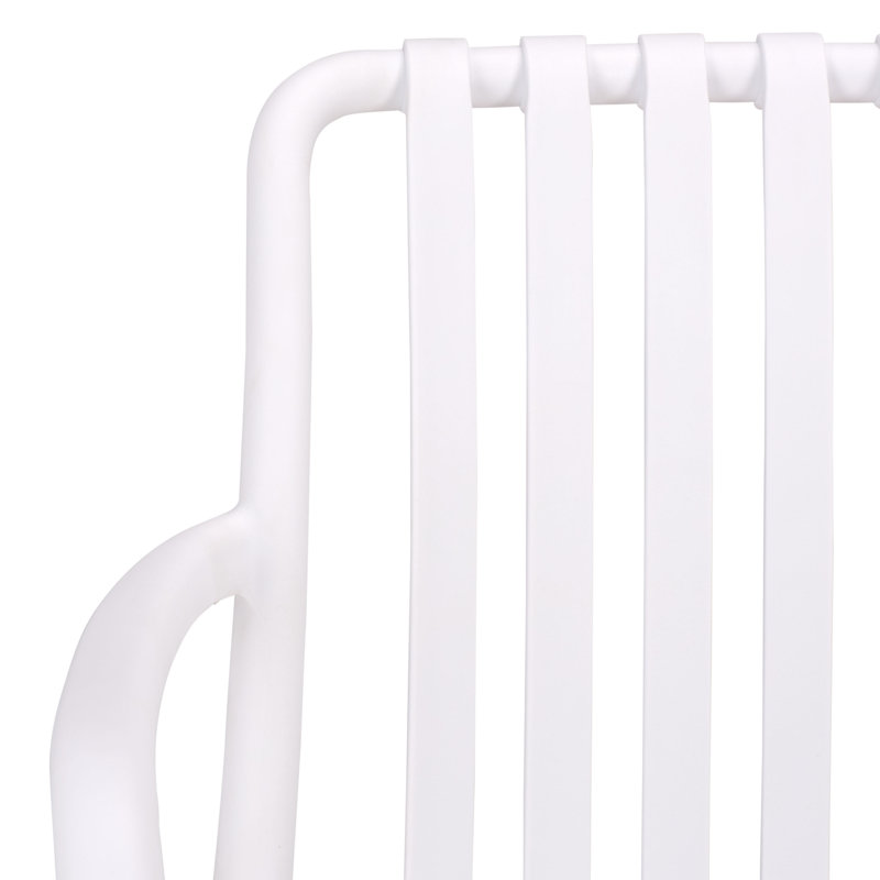 Ensemble de 2 chaises de salle à manger Holly, Blanc