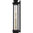 Noelle 2-Light Matte Black Outdoor Wall Lantern