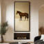Impression d'art sur toile encadrée, "Brown Horse"-120747887-120747893-120747873