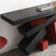 Console en bois de style italien.-1056244765