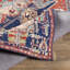 Tapis oriental rouge / bleu Burleigh-1849369912
