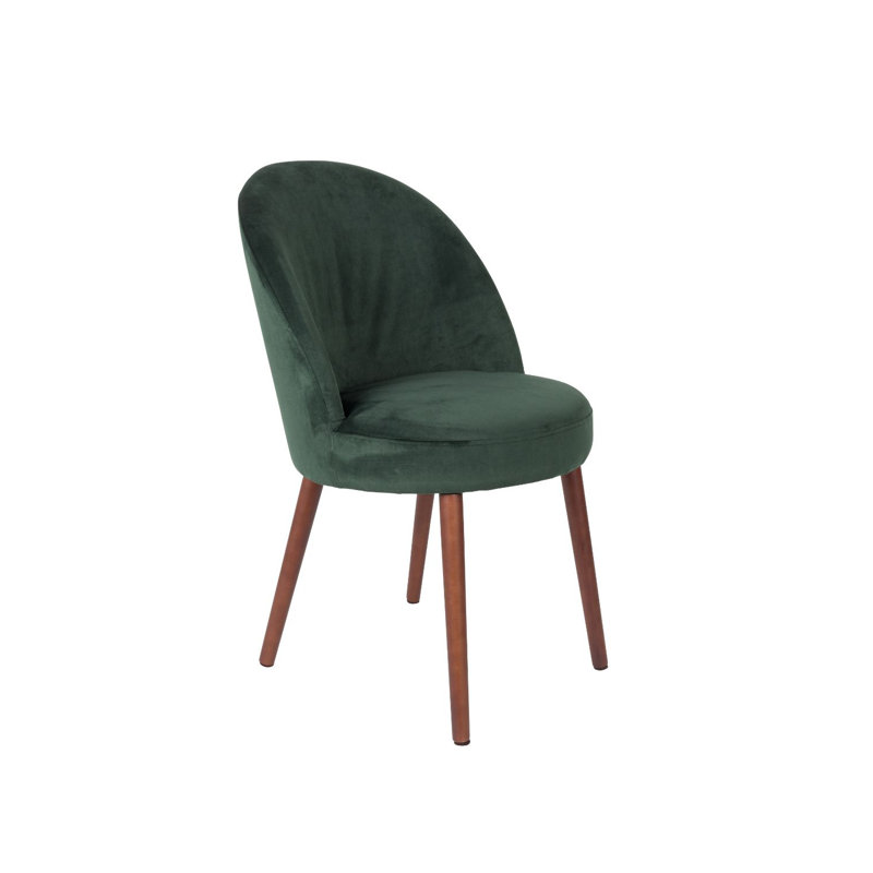 Upholstered Dining Chair, Green