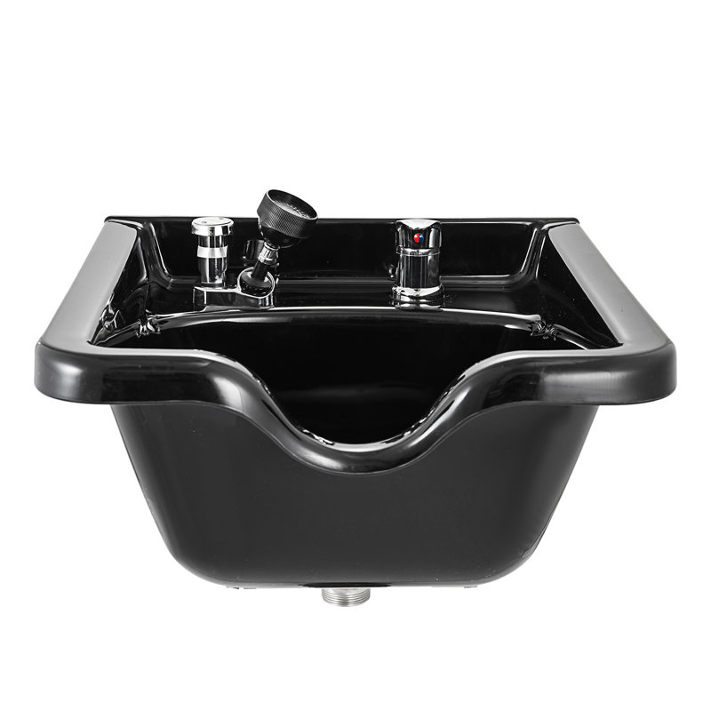 Professional Professional Black Shampoo Bowl Sink - Station de lavage de cheveux au spa