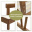 Ensemble de lit plateforme grand Sheilah
