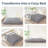 Giant Bean Bag Chair Bed-282978225-282978224