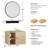 Hemish 24'' Single Bathroom Vanity with Manufactured Wood Top-103800065-107225583