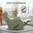 Nursery Glider Recliner Chairs Manual Swivel Rocker Reclining Chair-1057309529