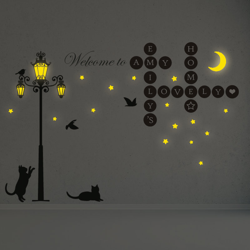 Non-Wall Damaging Wall Decal