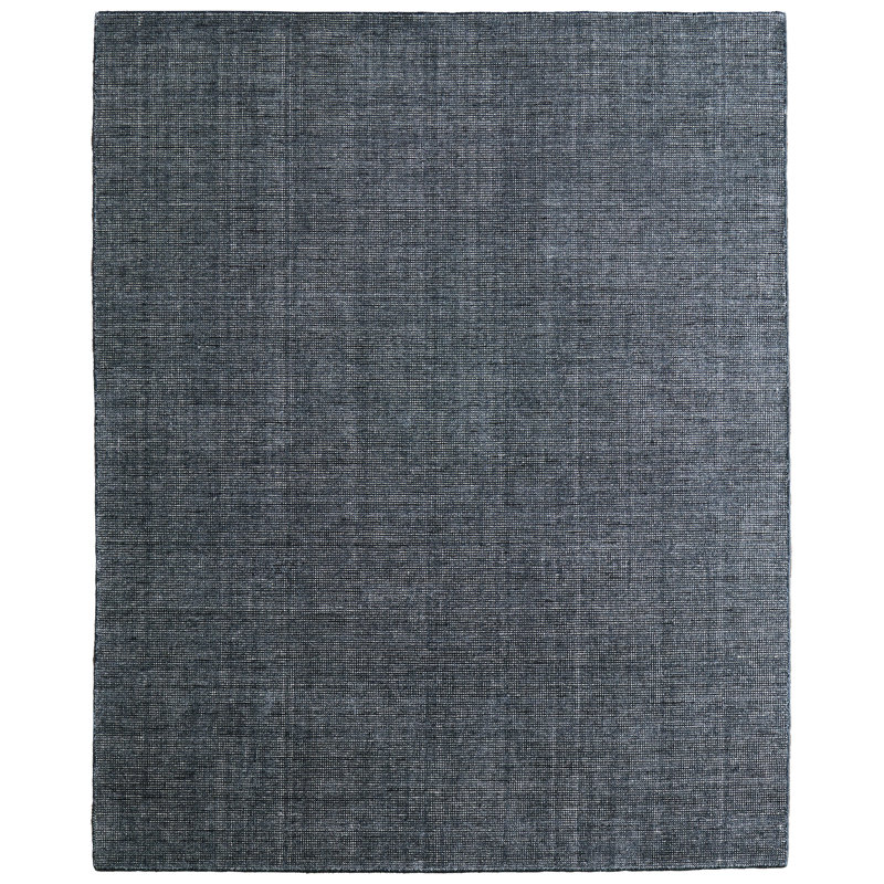 Tapis moderne Dhruv, Navy, Rectangle 10 pi x 14 pi