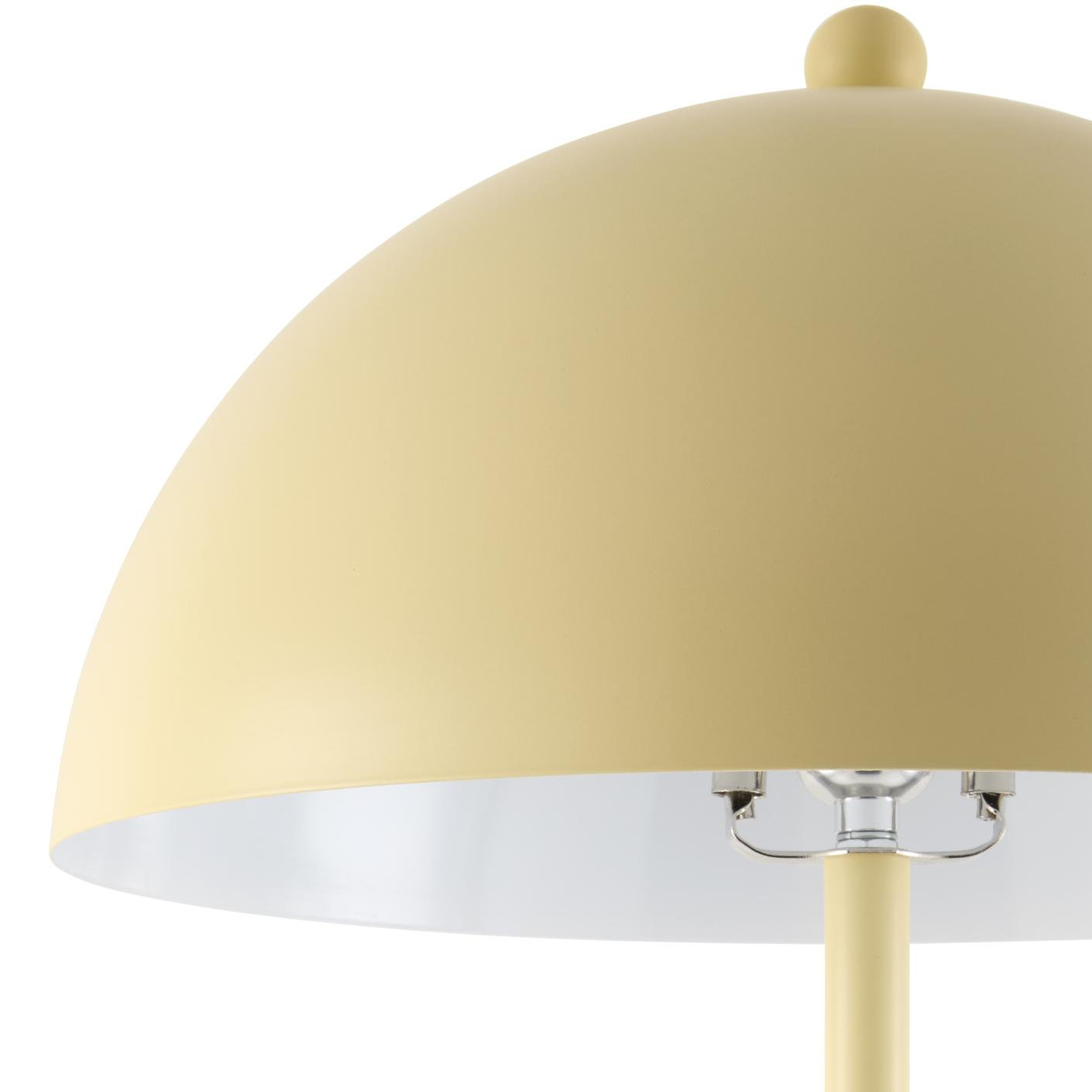 Jemma 59'' Iron Floor Lamp, Yellow, Yellow
