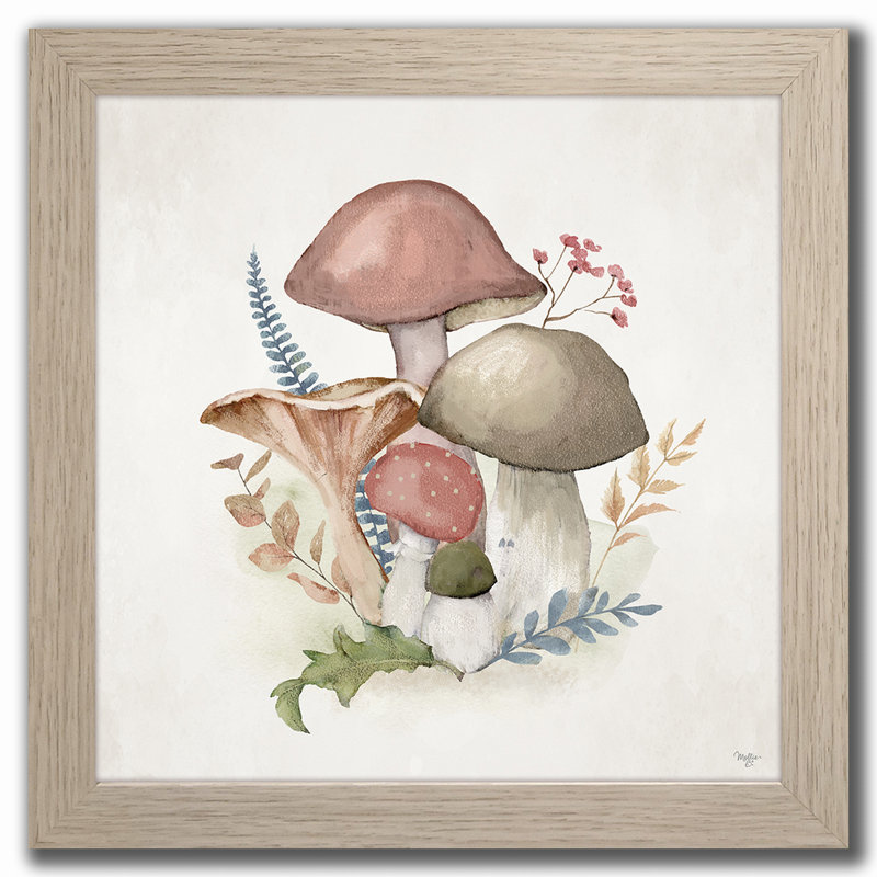 Art mural encadré Mushroom Haven II