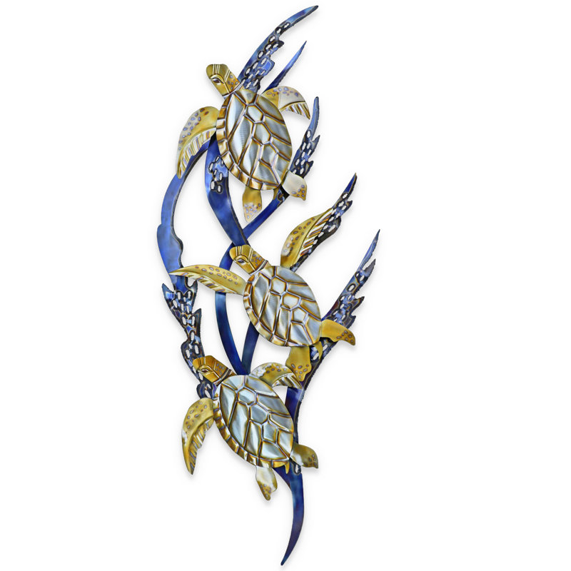 Handmade Coastal Landscape & Nature Wall Decor on Metal