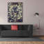 «Buddha Grunge Mandala Remix» par Elena Ray, art mural sur toile-2069987200