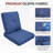 Carolina 24" X 22" Outdoor Furniture Replacement Cushions-123628621-123628618