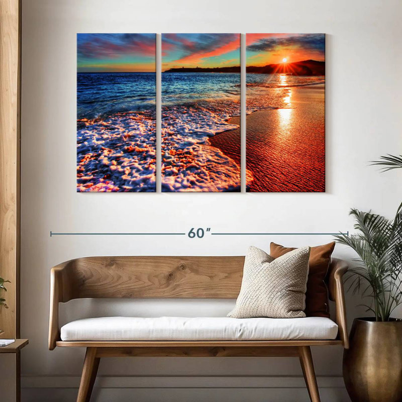 Gillard Coastal Sunset Glow, H 32 po x l 50 po