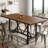 Rustic Pub Bar Counter,Sturdy Bar Table