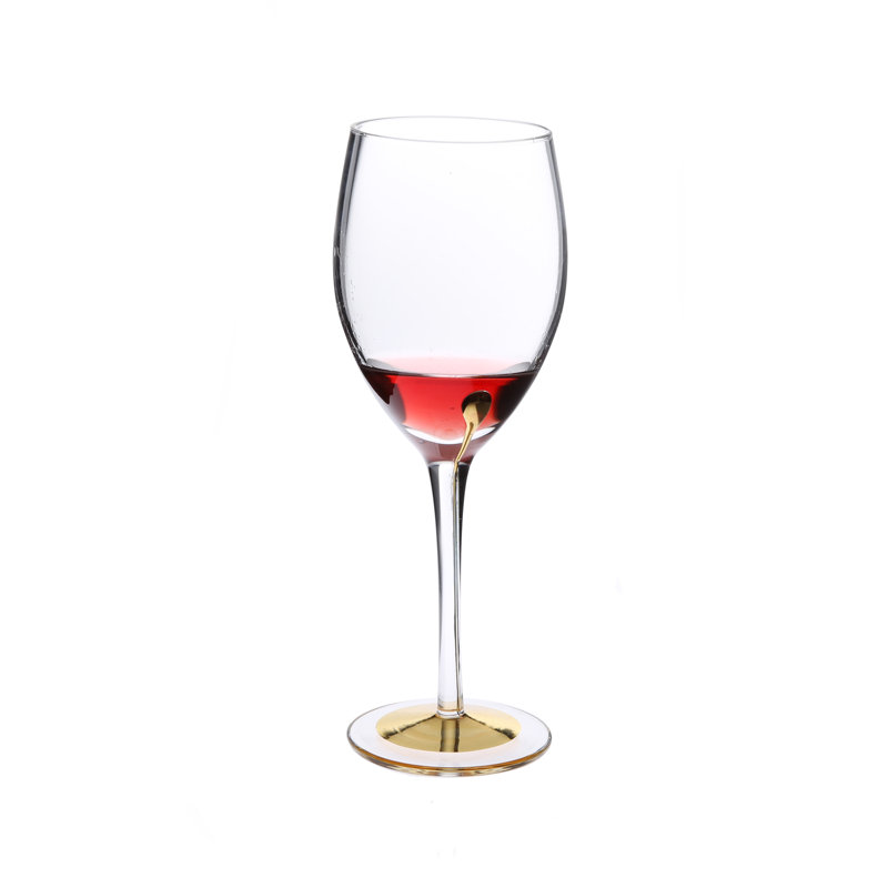 Stainless Steel Wine Glass Set, 10 oz.