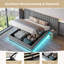Ottoman Bed With Led Grey-750749055