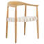 Chaise avec accoudoirs en cuir Thanusan-988202871-988202873