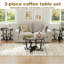 Ensemble de 3 tables basses (table incluse seulement)