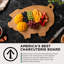 J.K. Planche à découper en forme de cochon Adams pour fromage et charcuterie, érable, 10 po x 12 po-2106569