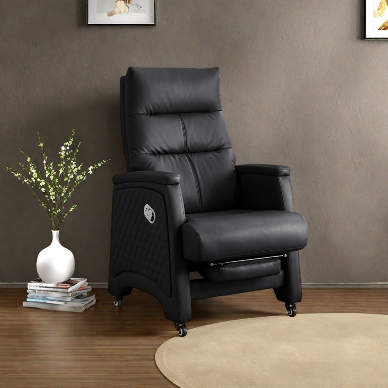 Office, leisure and comfortable lounge chair, Black