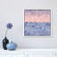 Rose Quartz And Serenity Cubes - Floater Frame Print on Canvas-1093058857-1093058863