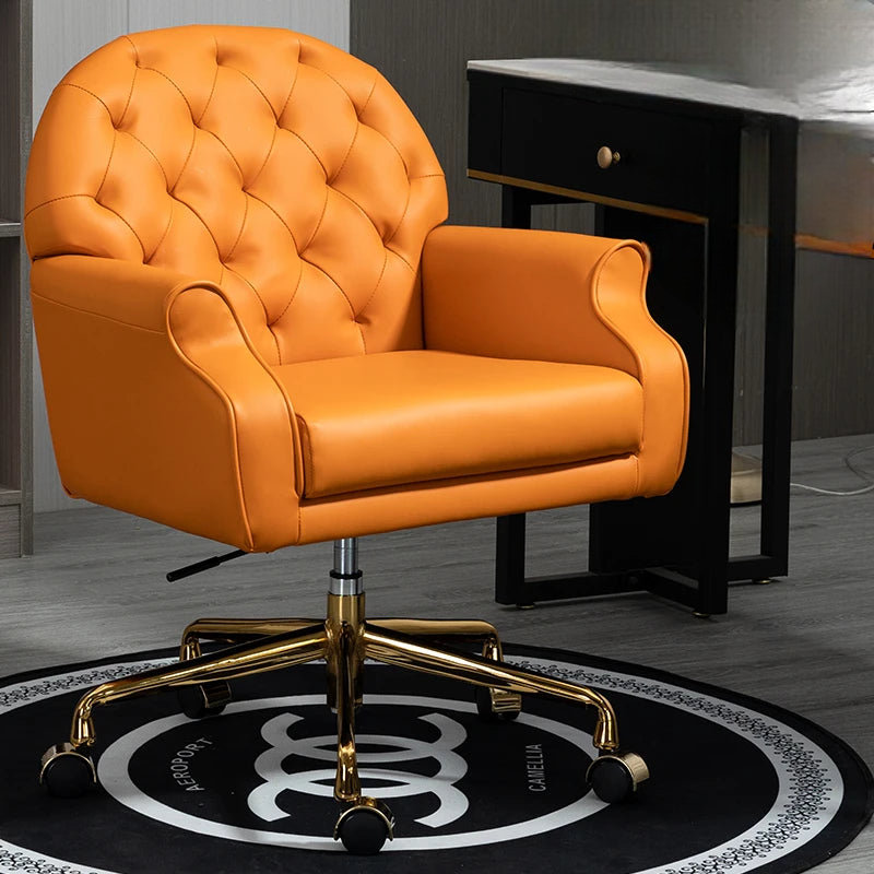 Dorland Genuine Leather Side Chair