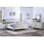 Geneva - Lit avec rangement - Grand lit - Finition blanc vieilli