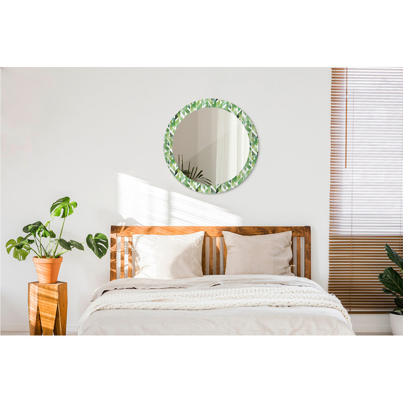 Huldar Glass Flat Wall Mirror