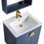 Ensemble de meuble-lavabo simple 24 po Saimah-892658496-892658499
