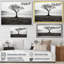 Plage, photo de bord de mer, minimalisme IV - Nautique et plage, art mural sur toile-920063212-920063215