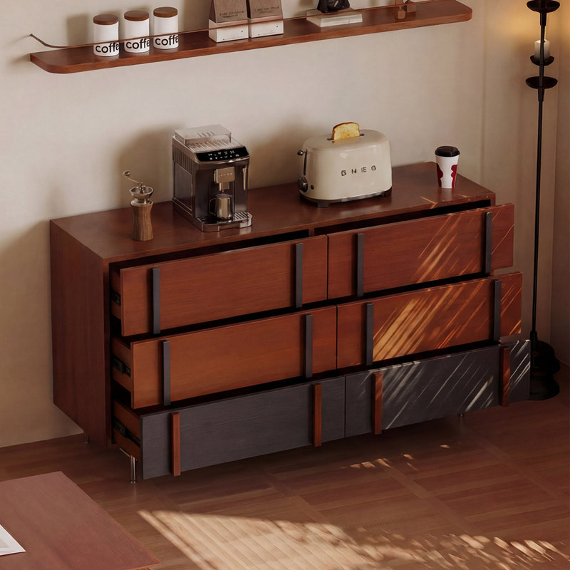 Commode d'appoint de style rétro américain