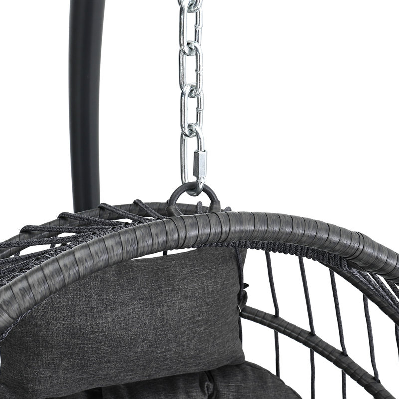 Hanging Chair with Stand and Cushion