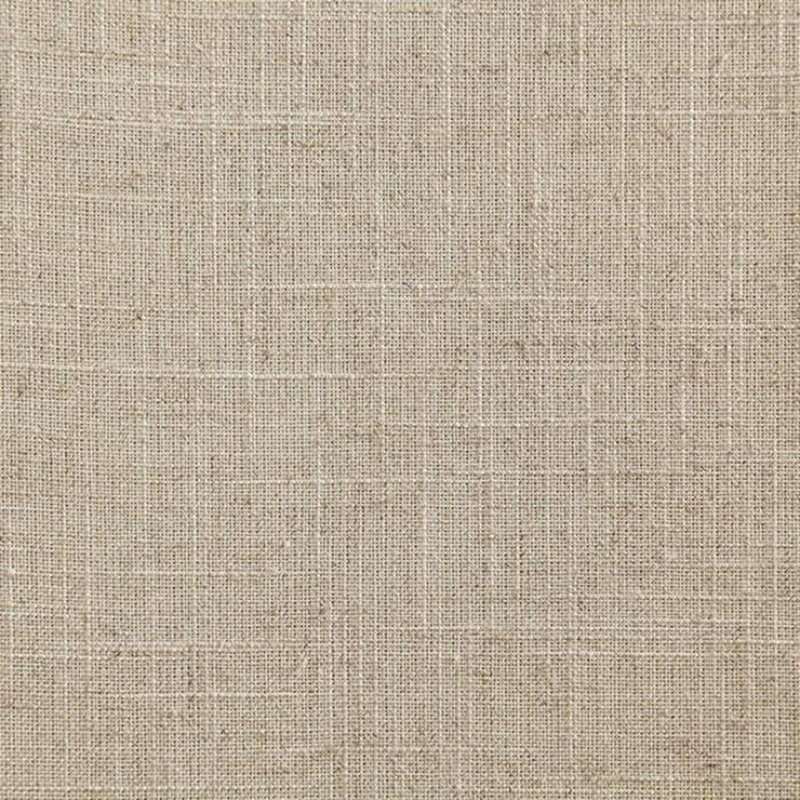 Chaises de salle à manger classiques et contemporaines en tissu ivoire avec coussins et cadre en bois massif