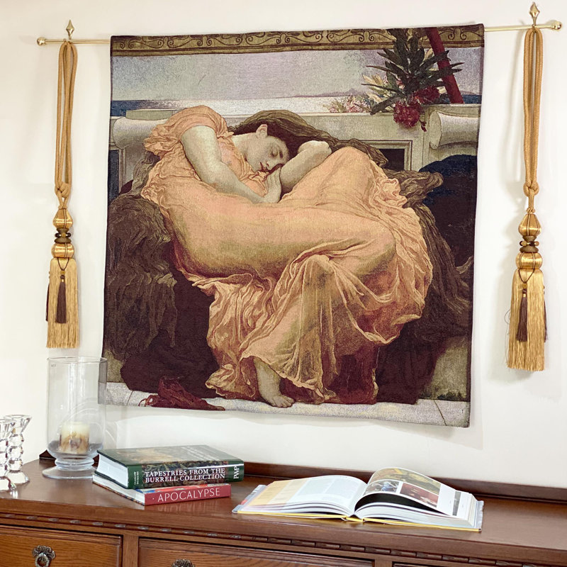 Crochet mural en coton Sir Fredrick Leighton