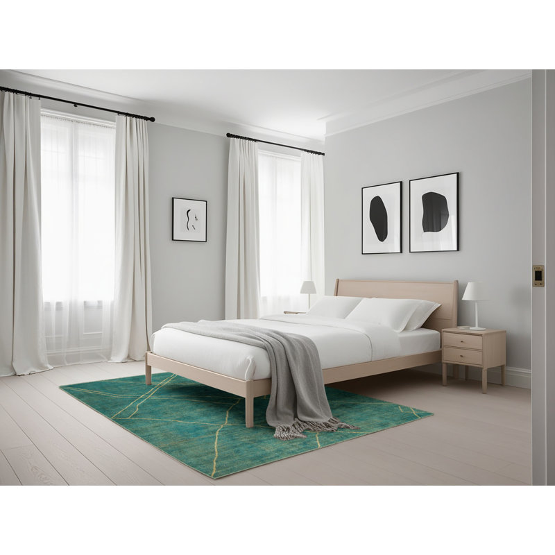 Tapis abstrait moderne 5377, Rectangle 5 pi x 7 pi