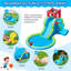 Toboggan gonflable 13 'x 8' avec piscine pour enfants (avec ventilateur)