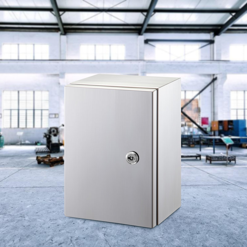 Boîtier en acier inoxydable NEMA, acier 12 x 10 x 6 po NEMA 4X