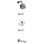 Thermostatic Complete Shower System
