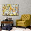 «Wind Tossed Autumn Leaves» par Norman Wyatt J.r - reproduction d'art sur toile tendue-28244005