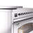ILVE Nostalgie II Series 48 inch Induction Range with 6 Induction Elements (Glass Door)-99299536