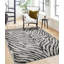 Boston Zebra Tufted Grey/Black Rug-38291947