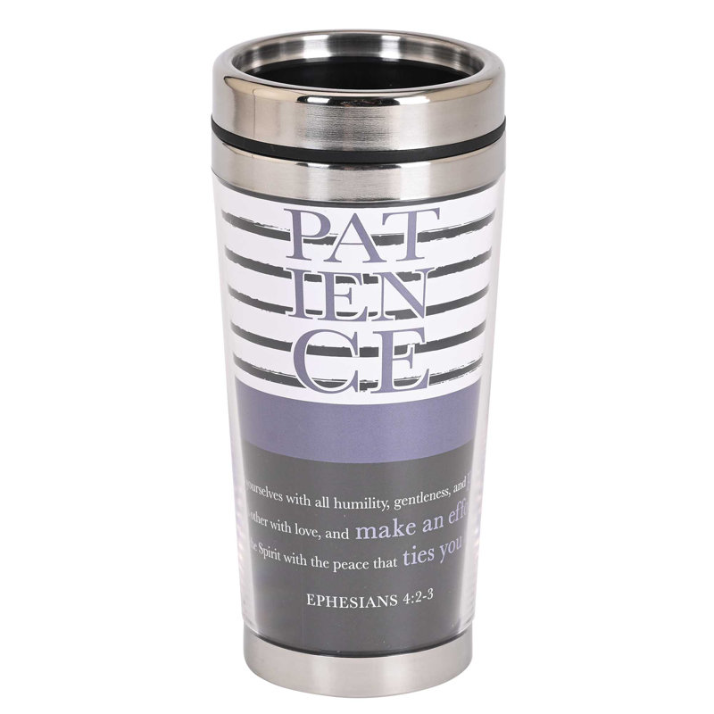 16 oz. Tasse de voyage isolée en acier inoxydable