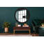 Huldar Glass Flat Wall Mirror