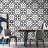 Megouna 8" x 8" Cement Patterned Wall & Floor Tile