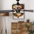 52"W Ummuhan 5 - Blade Hand-Soldered Stained Glass Ceiling Fan with Pull Chain-1689118403